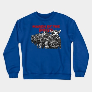 Spreading the Swine Flu Crewneck Sweatshirt